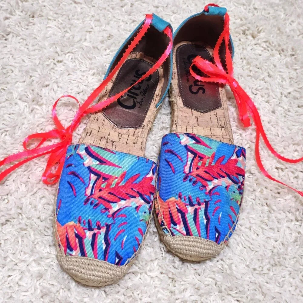 Circus By Sam Edelman Brand, Lenora Style Shoes Espadrilles Sandals. Size 7.5M - Picture 2 of 16